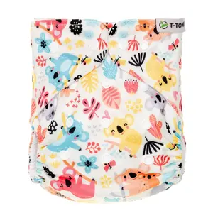 T-tomi Kalhotková plena AIO přebalovací set patentky 1 ks koalas