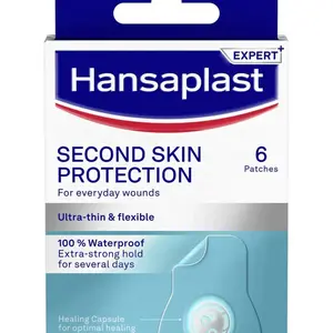 Hansaplast Second Skin náplasti hydrokoloidní 6 ks