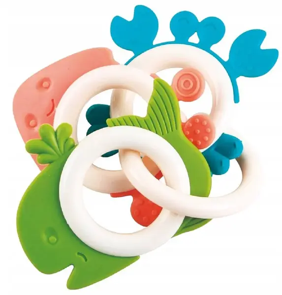 Dumel Senzorická hračka Kousátka, sada 3 ks TULIFUN, Oceán