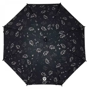 Dooky slunečník na kočárek Romantic Leaves Black