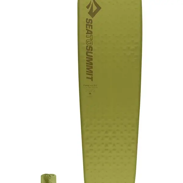 Samonafukovací karimatka Sea To Summit Camp Mat S.I. Regular 183 x 51 cm zelená barva, AMSICM