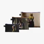 Sada taštiček LOQI Johannes Vermeer 3-pack více barev