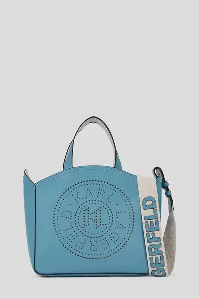 Kožená kabelka Karl Lagerfeld K/CIRCLE