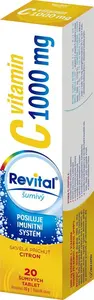 Revital Vitamin C 1000 mg citron 20 šumivých tablet