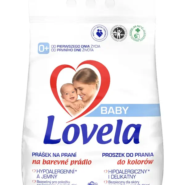 Lovela Baby Prášek na barevné prádlo 4,1 kg