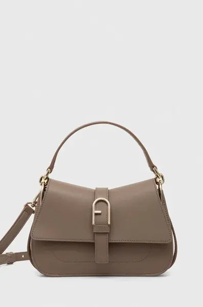 Kožená kabelka Furla
