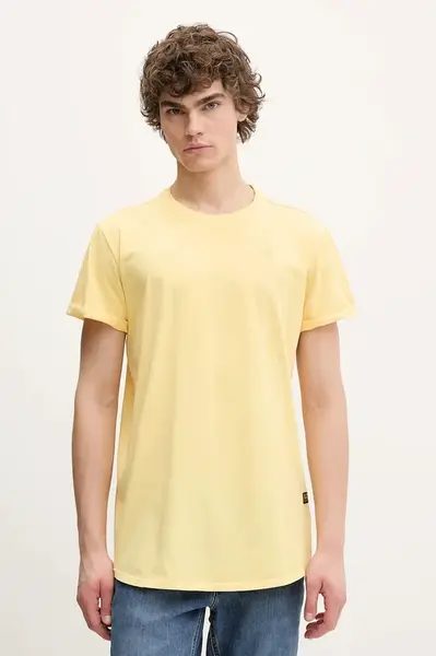 Bavlněné tričko G-Star x Sofi Tukker žlutá barva