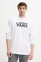 Tričko s dlouhým rukávem Vans VN000K6HYB21-WHITE
