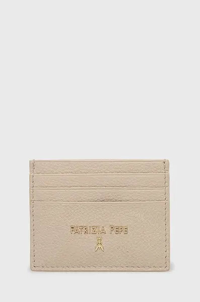 Kožené pouzdro na karty Patrizia Pepe