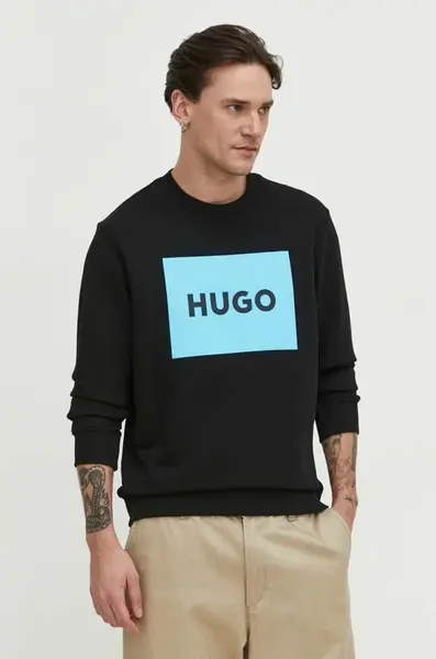Bavlněná mikina HUGO