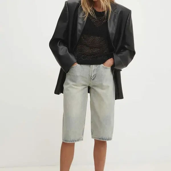 Džínové šortky Answear.LAB