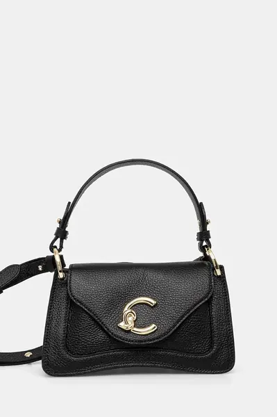 Kožená kabelka Coccinelle