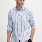 Lněná košile United Colors of Benetton