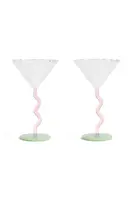 Sada sklenic na víno &k amsterdam Coupe Curve Set 150 ml 2-pack