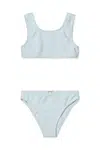 Dvoudílné dětské plavky Liewood Bello Bikini modrá barva, LW19663