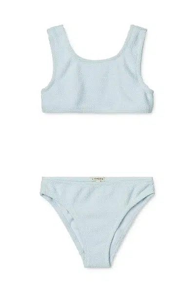 Dvoudílné dětské plavky Liewood Bello Bikini modrá barva, LW19663