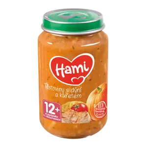 Hami Těstoviny s dýní a kuřetem 12m+ 200 g