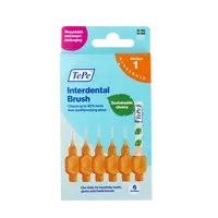 Tepe Mezizubní kartáčky oranžové 0,45 mm krabička 6 ks