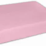 Baby Nellys Froté prostěradlo 140x70cm - růžové