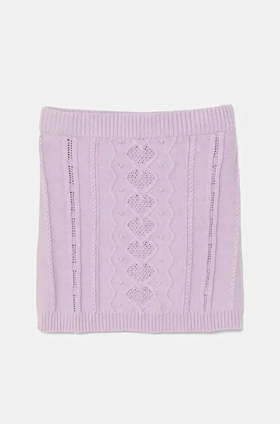 Sukně s příměsí vlny pro děti United Colors of Benetton