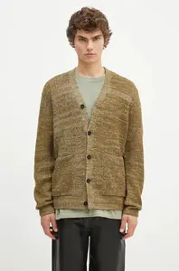 Norse Projects Vlněný svetr Norse Projects Loki Wool Cotton Rib Cardigan