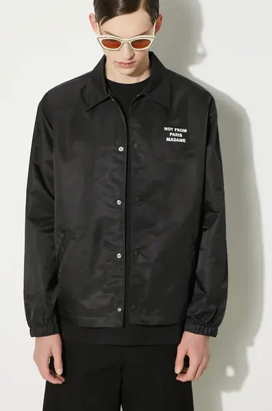 Košilová bunda Drôle de Monsieur La Veste Slogan