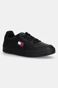 Kožené sneakers boty Tommy Jeans TJM CUPSOLE LEATHER ESS
