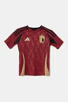Dětské tričko adidas Performance vínová barva, IQ0777