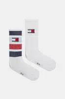 Ponožky Tommy Jeans 2-pack bílá barva, 701232726