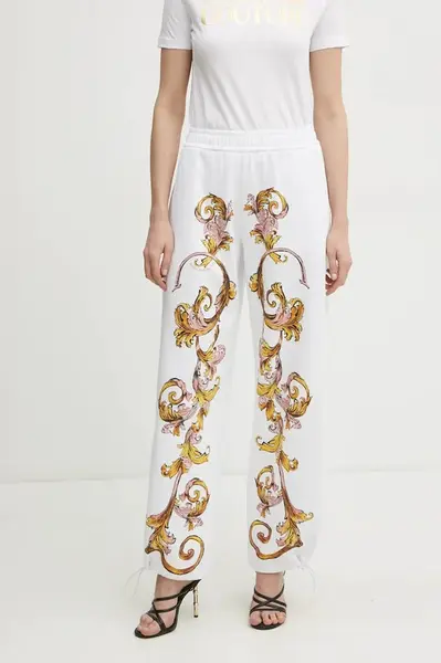 Bavlněné tepláky Versace Jeans Couture