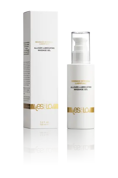 YESforLOV Masážní lubrikační gel ALLOVER