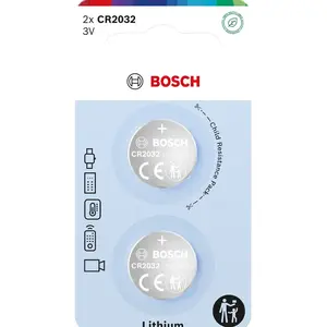 Bosch Lithium Coin CR2032 baterie 2 ks