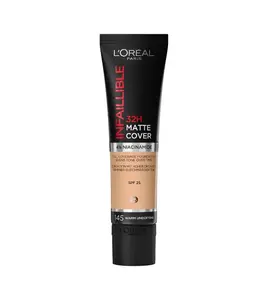 Loréal Paris Infaillible 32H Matte Cover odstín 145 dlouhotrvající make-up 30 ml