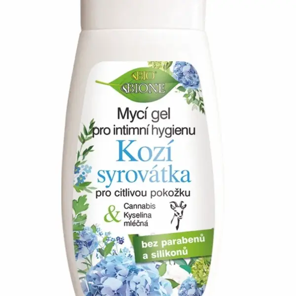 BIO BIONE Kozí syrovátka Mycí gel pro intimní hygienu 260 ml