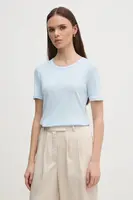 Bavlněné tričko United Colors of Benetton fialová barva, 3GA2E16A0