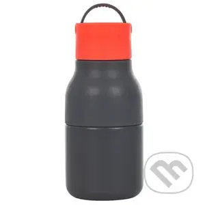 Skittle Active Bottle 250ml Grey & Coral