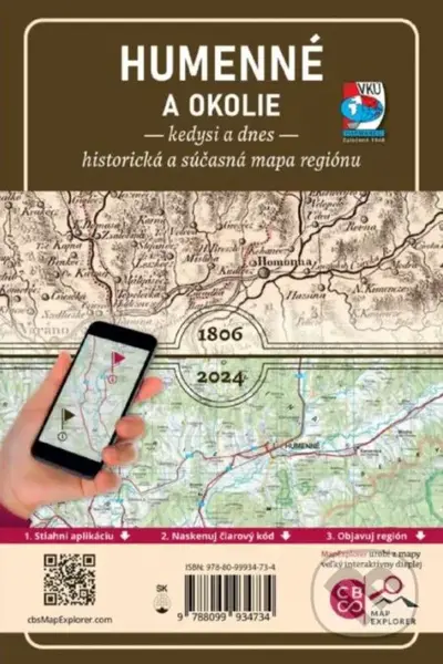 Humenné a okolie (Kedysi a dnes) - kniha z kategorie Mapy Evropy