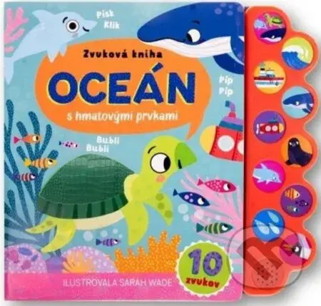 Oceán - Zvuková kniha s hmatovými prvkami - kniha z kategorie Naučné knihy