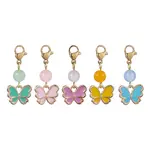 Butterfly Alloy Enamel Pendant Decorations