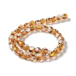 Handmade Gold & Silver Foil Lampwork Beads