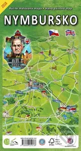 Nymbursko (Ručně malovaná mapa)
