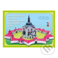 Poutní Kostel sv. Jana Nepomuckého na Zelené hoře (Stavebnice papírového modelu)