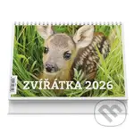 Stolní kalendář Zvířátka 2026