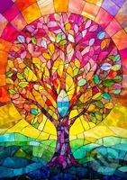 Mozaikový strom - puzzle z kategorie Umělecké