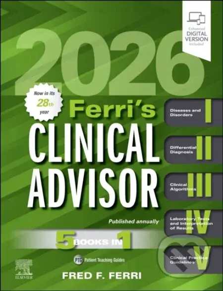 Ferri's Clinical Advisor 2026 (5 Books in 1) - Fred F. Ferri - kniha z kategorie Medicína