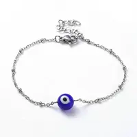 Handmade Lampwork Evil Eye Beads Beaded Bracelets