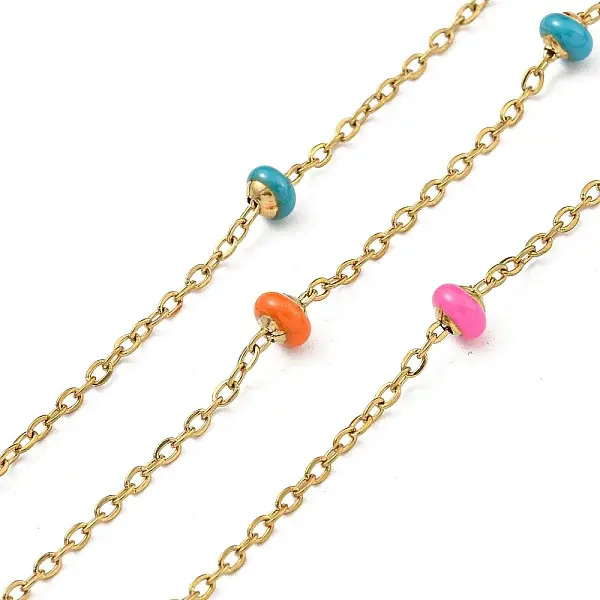 304 Stainless Steel Enamel Link Chains