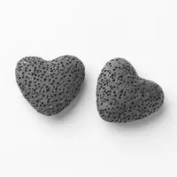 Unwaxed Natural Lava Rock Beads