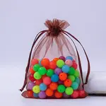Rectangle Organza Drawstring Bags