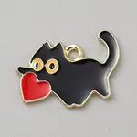 Alloy Enamel Pendants